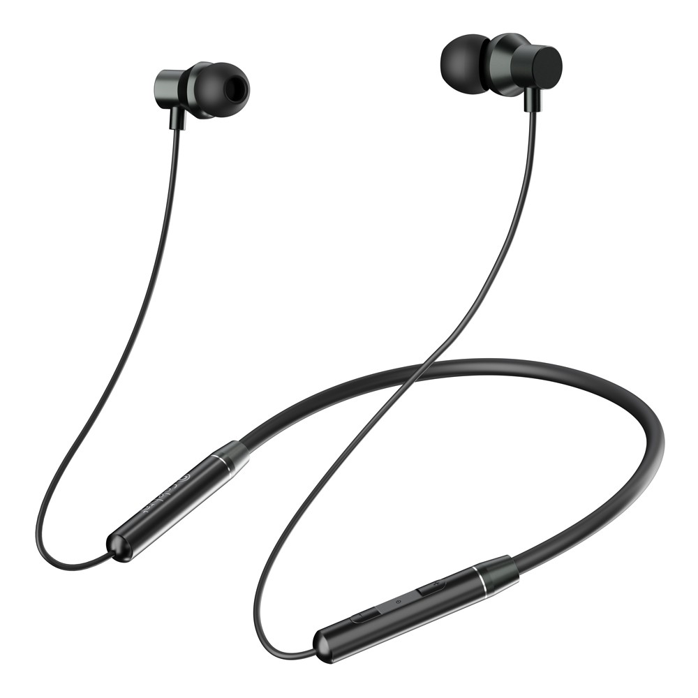 CELEBRAT earphones A29 με μαγνήτη, Bluetooth, 10mm, 80mAh, μαύρα