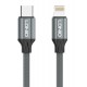 LDNIO καλώδιο Lightning σε USB-C LC442I, 30W PD, 2m, γκρι