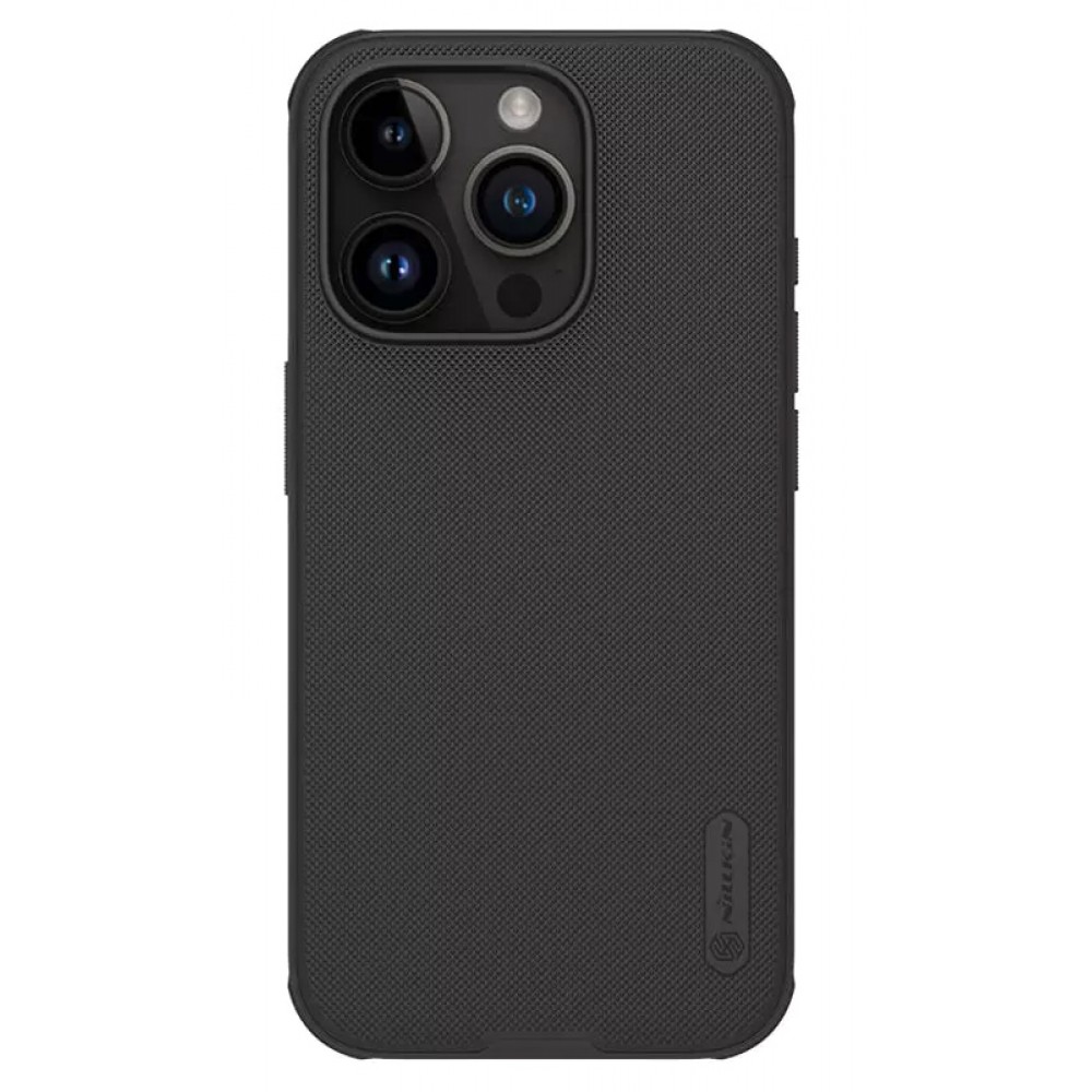 NILLKIN θήκη Super Frosted Shield Pro για iPhone 15 Pro, μαύρη