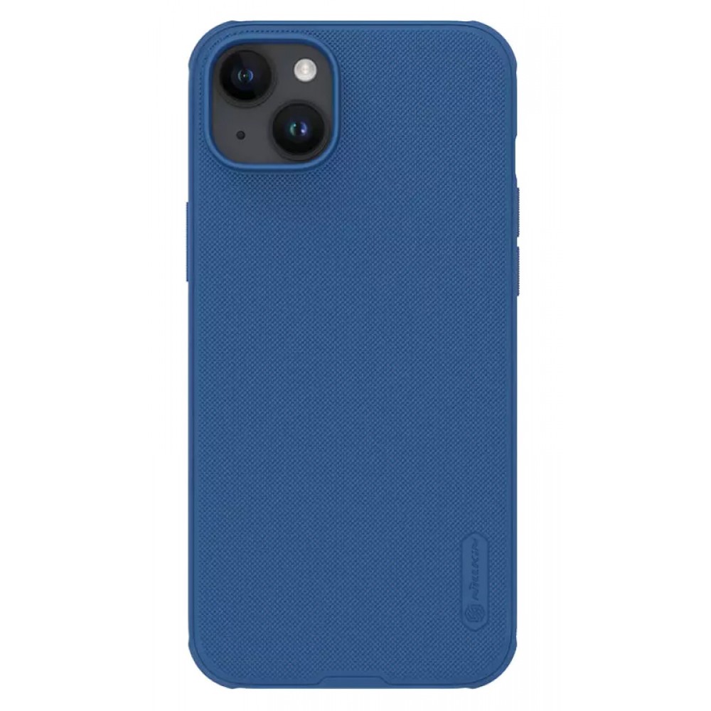 NILLKIN θήκη Super Frosted Shield Pro για iPhone 15 Plus, μπλε