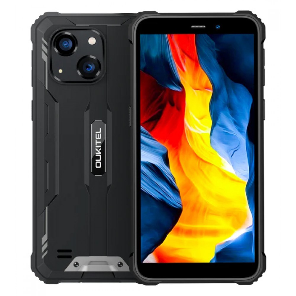 OUKITEL smartphone WP32, 6, 4/128GB, IP68/IP69K, 6300mAh, μαύρο