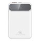 USAMS power bank US-CD214, 2x έξοδοι, wireless, 10000mAh, 20W, λευκό