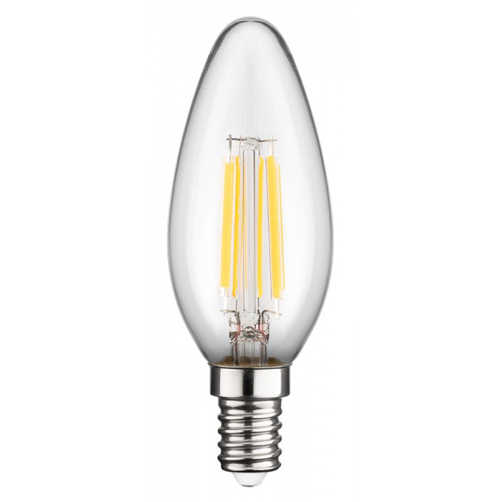 GOOBAY LED λάμπα candle 65393, E14, Filament, 6W, 2700K, 1055lm