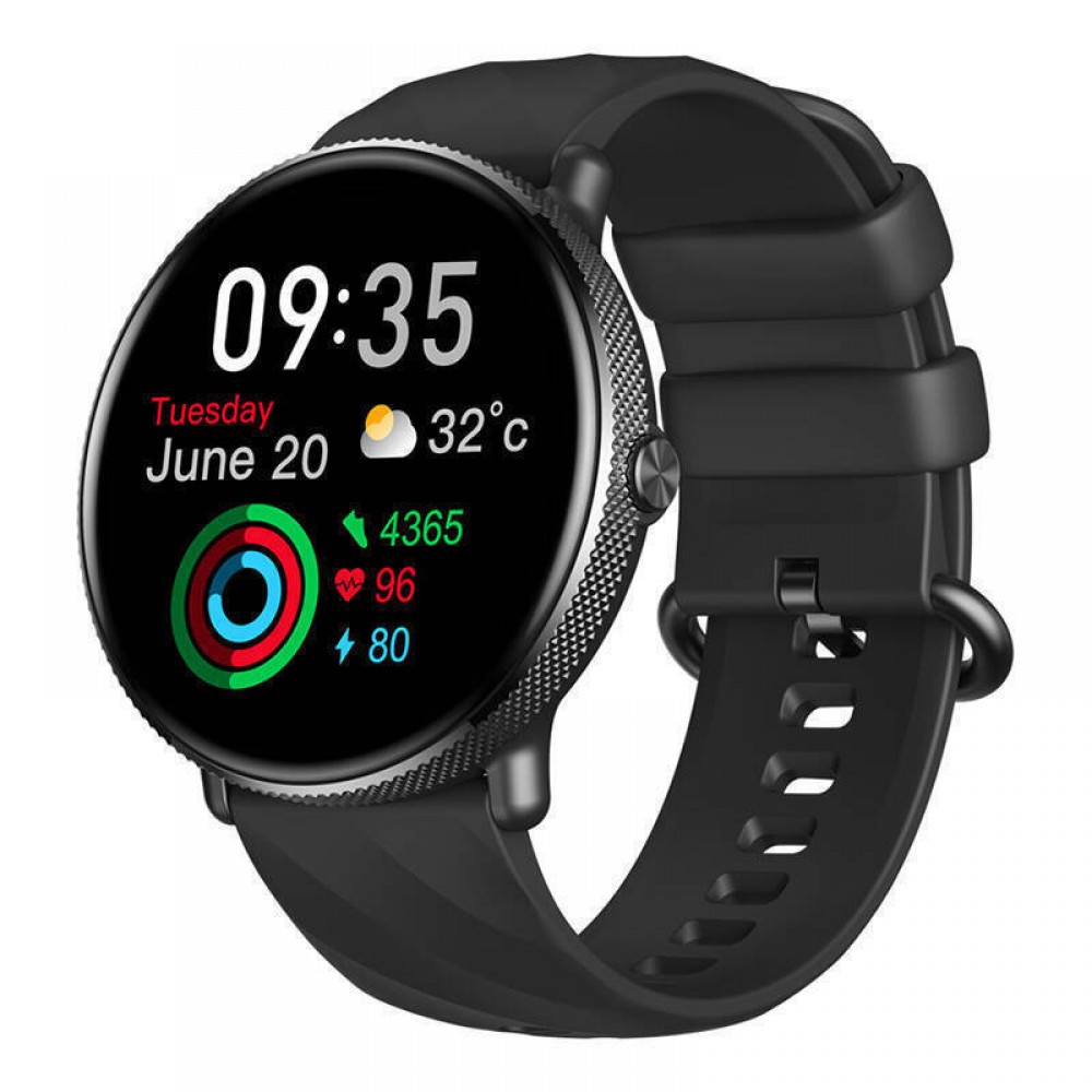 ZEBLAZE smartwatch GTR 3 Pro, heart rate, 1.43 AMOLED, IP68, μαύρο