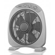 BRUNO ανεμιστήρας Box Fan BRN-0184, επιτραπέζιος/δαπέδου, 38W 32cm, γκρι