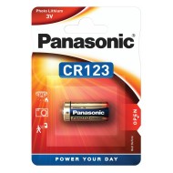 PANASONIC μπαταρία λιθίου, CR123, 3V, 1τμχ