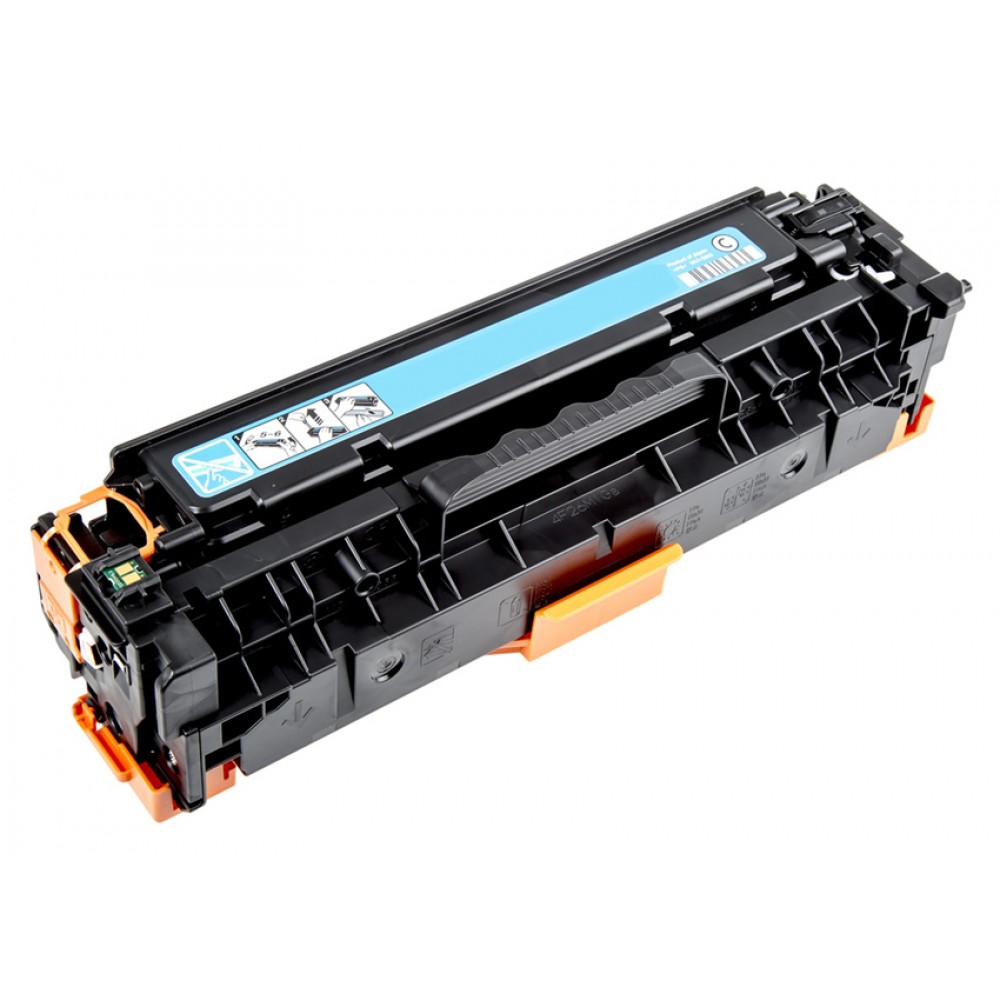 Συμβατό toner για HP CC531A/CF381A/CE411A, 3.5K, κυανό