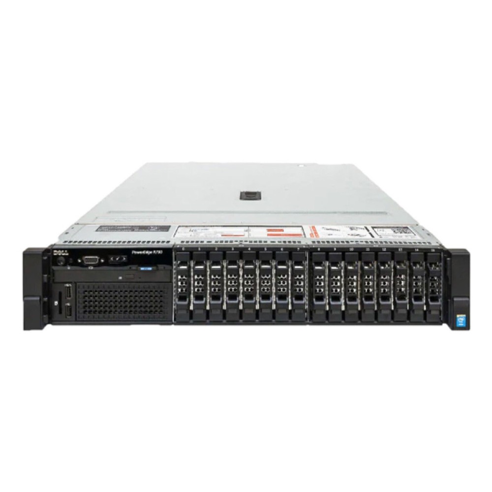 DELL Server R730, 2x E5-2690 v3, 32GB H730 Mini 2x 750W 16x 2.5, REF SQ