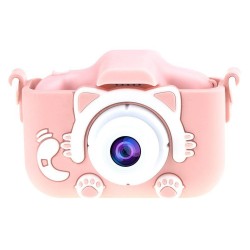 WOWKIDS παιδική φωτογραφική μηχανή C05 με 2" οθόνη, 8MP, ροζ