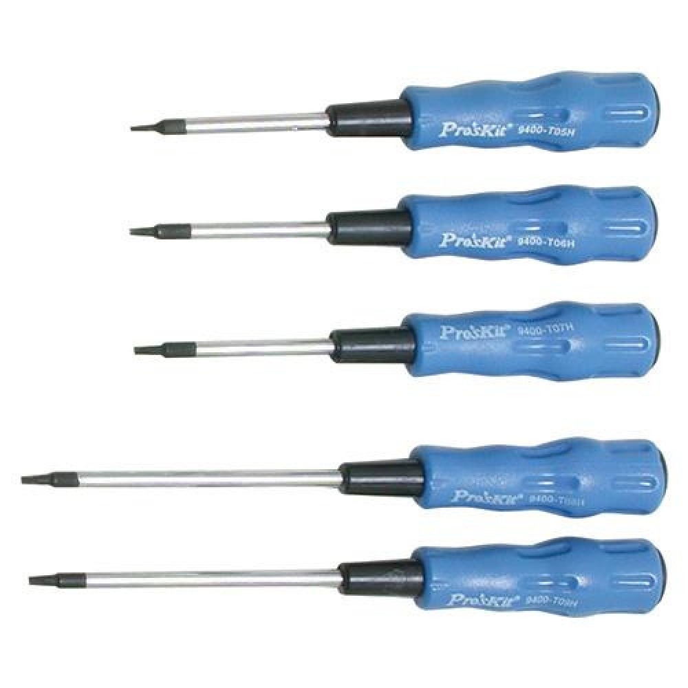 PROSKIT σετ κατσαβιδιών Torx SW-2125H, 5τμχ