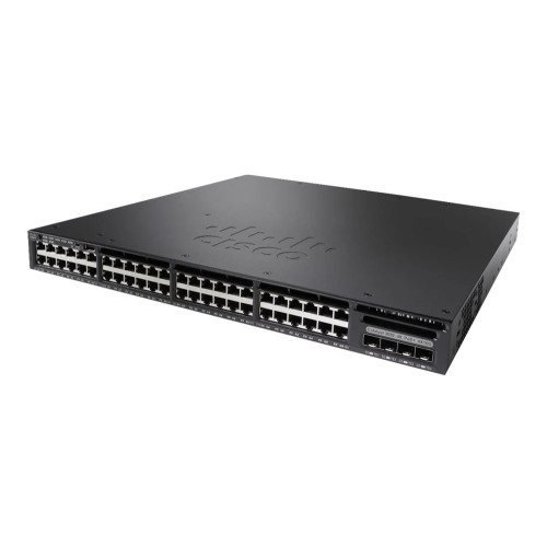 CISCO used Switch Catalyst WS-C3650-48PD-S, 48x 10/100/1000 POE+, 1x PSU