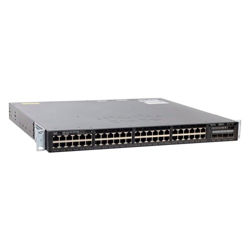 CISCO used Switch WS-C3650-48PS-L, 48x 10/100/1000 POE+