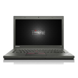 LENOVO Laptop ThinkPad T450, Refurbished Grade A, i5-5300U 8/128GB SSD, 14", Cam, Intel HD Graphics 5500, FreeDOS