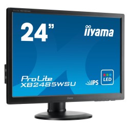 IIYAMA used οθόνη XB2485WSU LED IPS, 24.1", VGA/DVI/DisplayPort, Grade B