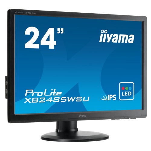 IIYAMA used οθόνη XB2485WSU LED IPS, 24.1, VGA/DVI/DisplayPort, Grade B