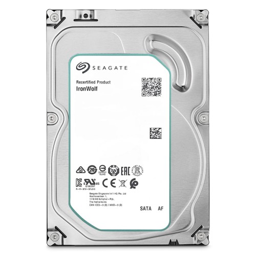 SEAGATE σκληρός δίσκος 3.5 IronWolf, 4TB, 5900RPM, 64MB, 6Gb/s, FR