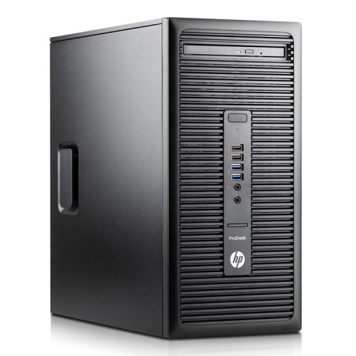 HP PC ProDesk 600 G2 MT, Refurbished Grade A Repainted, i5-6400, 8GB, 256GB SSD, DVD, FreeDOS