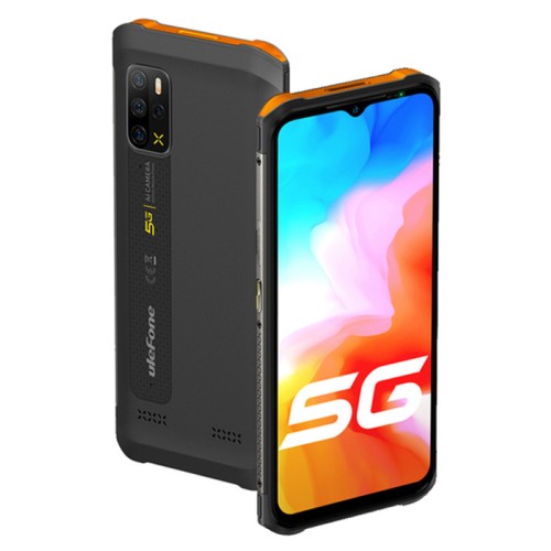 ULEFONE smartphone Armor 12 5G, 6.52, 8/128GB, IP68/IP69K, πορτοκαλί