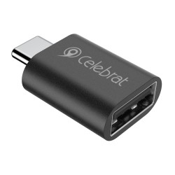 CELEBRAT αντάπτορας USB-C σε USB 3.0 CA-04, 5Gbps, μαύρος