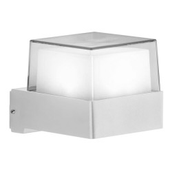 POWERTECH LED φωτιστικό τοίχου HLL-0156, 7W, 4000K, 560lm, IP65, λευκό