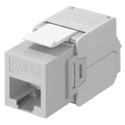 GOOBAY Keystone module RJ45 CAT 6A 90693, UTP, γκρι