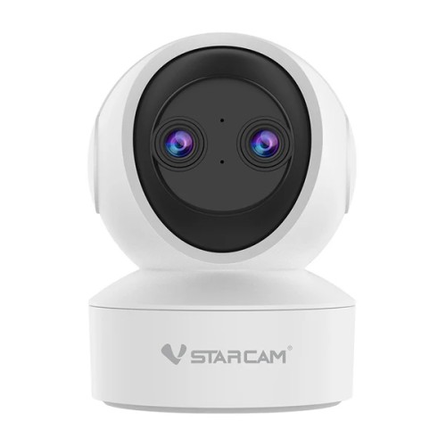 VSTARCAM smart κάμερα CS49D, 3MP, dual lens, WiFi, PTZ, SD