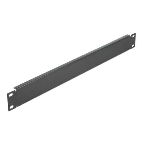 POWERTECH κάλυμμα panel NETW-0032 για rack 19/1U, μεταλλικό, μαύρο