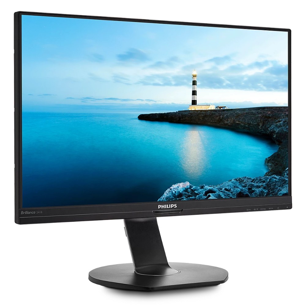 PHILIPS used οθόνη 241B7QUPEB IPS-LED, 23.6, 1920x1080, VGA, Grade A