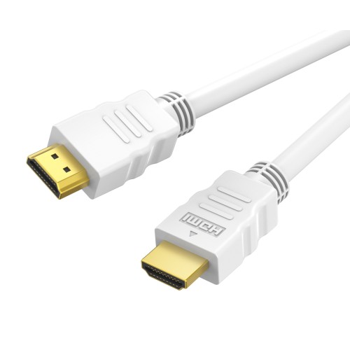 CABLETIME καλώδιο HDMI CT-HE19G με Ethernet, 4K/60Hz, 18 Gbps, 2m, λευκό