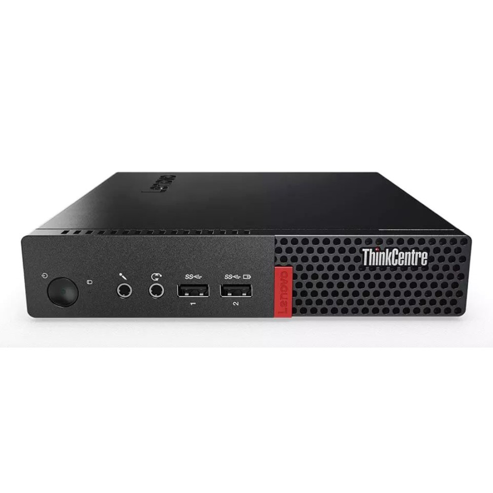 LENOVO PC ThinkCentre M710q Tiny, Refurbished Grade A Repainted, i3-6100T, 8GB, 256GB M.2, USB-HUB case, FreeDOS