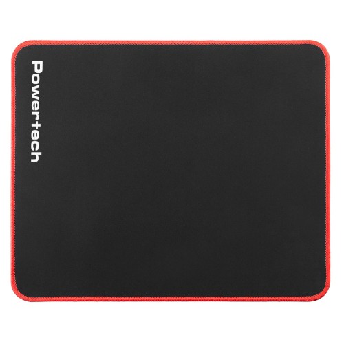 POWERTECH gaming mouse pad PT-1282, 30x25cm, μαύρο