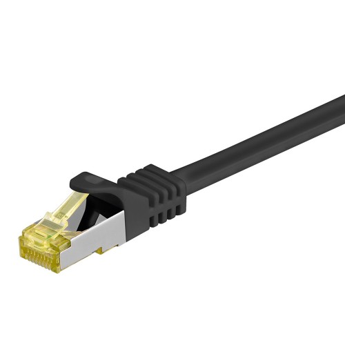 GOOBAY καλώδιο δικτύου 91572, CAT 7 S/FTP, copper, 10Gbps, 0.25m, μαύρο