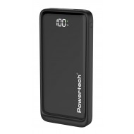 POWERTECH power bank PT-1326 με οθόνη, 10000mAh, 22.5W, μαύρο