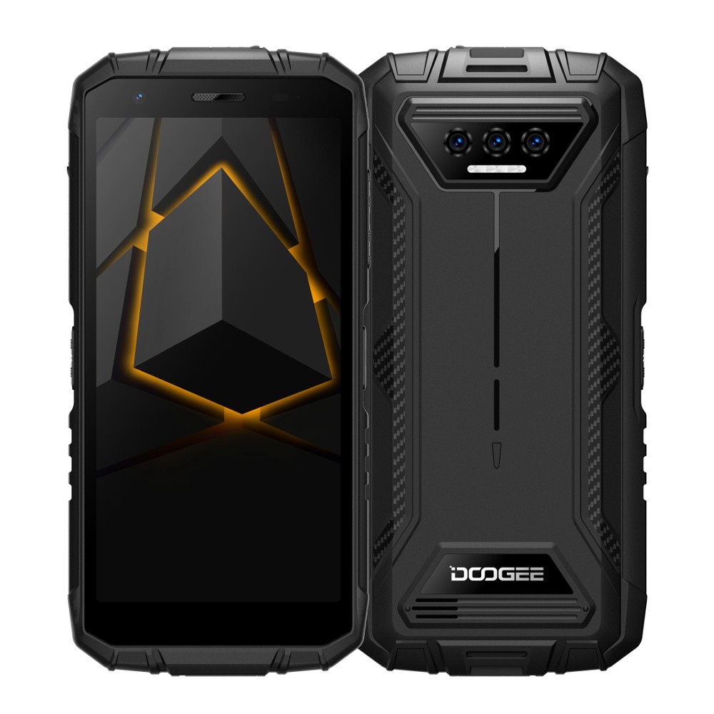 DOOGEE smartphone S41T, 5.5, 4/64GB, 6300mAh, IP68/IP69K, μαύρο