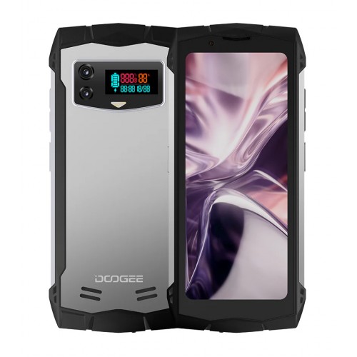 DOOGEE smartphone S Mini, 4.5, 8/256GB, 3000mAh, IP68/IP69K, ασημί