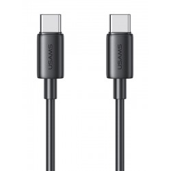 USAMS καλώδιο USB-C US-SJ711, 60W, 480Mbps, 1m, μαύρο