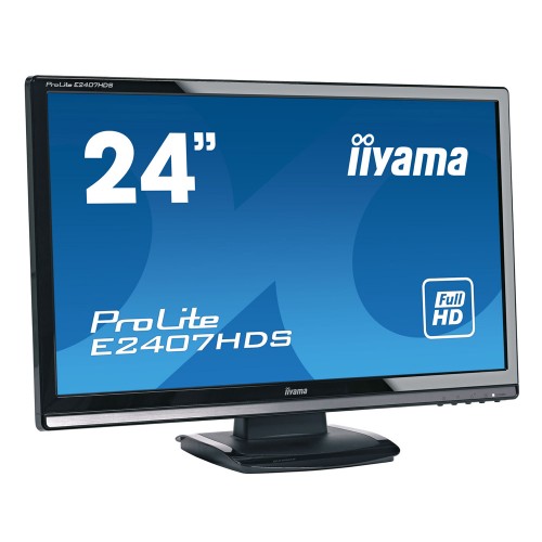 IIYAMA used οθόνη E2407HDS TN, 24 Full HD, VGA/DVI, Grade A