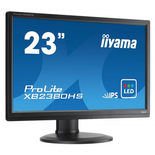 IIYAMA used οθόνη XB2380HS IPS-LED, 23 Full HD, VGA/HDMI/DVI, Grade A