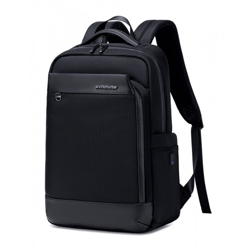 ARCTIC HUNTER τσάντα πλάτης B00672 με θήκη laptop 15.6, 15L, μαύρη