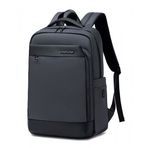 ARCTIC HUNTER τσάντα πλάτης B00672 με θήκη laptop 15.6, 15L, γκρι