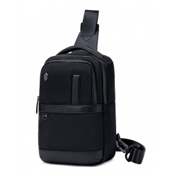 ARCTIC HUNTER τσάντα Crossbody XB00678, 2.4L, μαύρη