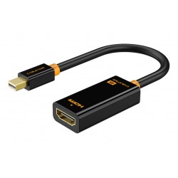 CABLETIME αντάπτορας mini DisplayPort σε HDMI CT-AV589-02G4K, 4K/30Hz, μαύρος