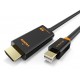 CABLETIME καλώδιο mini DisplayPort σε HDMI CT-AV588-03G4K, 4K/30Hz, 1.8m, μαύρο