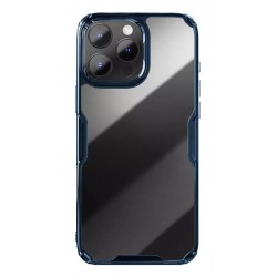 NILLKIN θήκη Nature TPU Pro για iPhone 16 Pro Max, διάφανη-μπλε