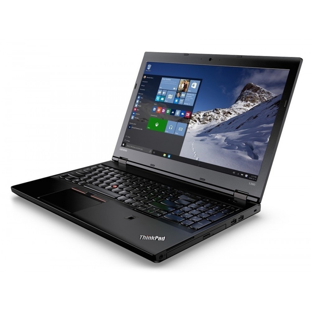 LENOVO Laptop ThinkPad L560, Refurbished Grade B, i5-6200U, 16/128GB SSD, 15.6, Cam, HD Graphics 520, FreeDOS