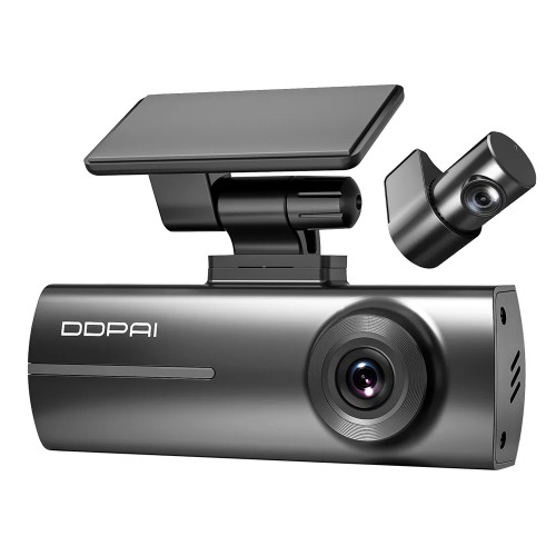 DDPAI smart σετ καμερών αυτοκινήτου N1 Dual, 1296p/1080p, WiFi