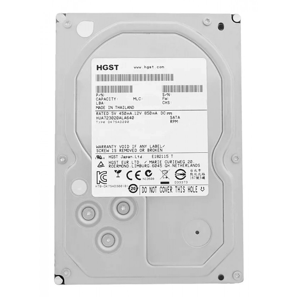 HITACHI σκληρός δίσκος Exos 5E8 3.5, 3TB, 7200RPM, 64MB, 6Gb/s, FR