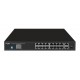 HIMAX PoE switch PS11602FE-L, 16x Ethernet PoE/2x Ethernet/2x SFP θύρες, έως 1000Mbps