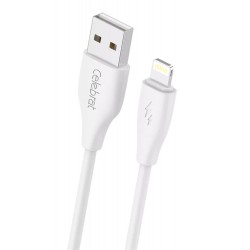 CELEBRAT καλώδιο Lightning σε USB CB-31, 15W, 480Mbps, 1m, λευκό