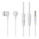 CELEBRAT earphones με μικρόφωνο G35, 3.5mm σύνδεση, 10mm, 1.2m, λευκά